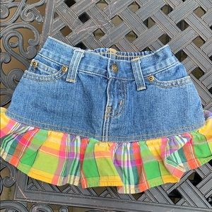 Girls Ralph Lauren denim skirt